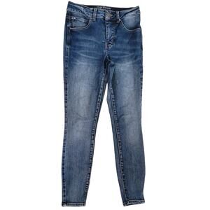 Maurices EverFlex High-Rise Skinny Leg Jegging Jeans Womens Size 0 Short EUC